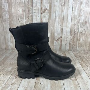 SOREL Phoenix‎ Moto Leather Boot SZ 8